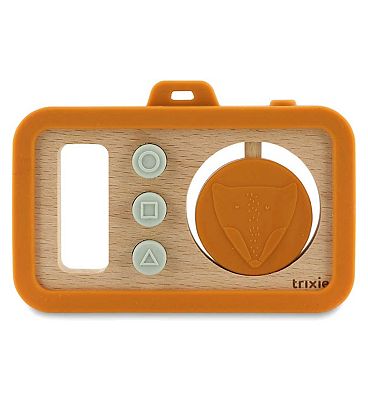 Trixie Wooden Silicone Camera Mr Fox