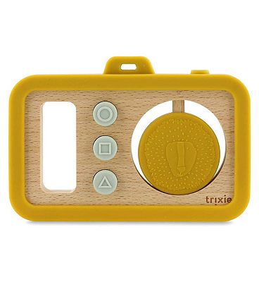 Trixie Wooden Silicone Phone Mr Lion