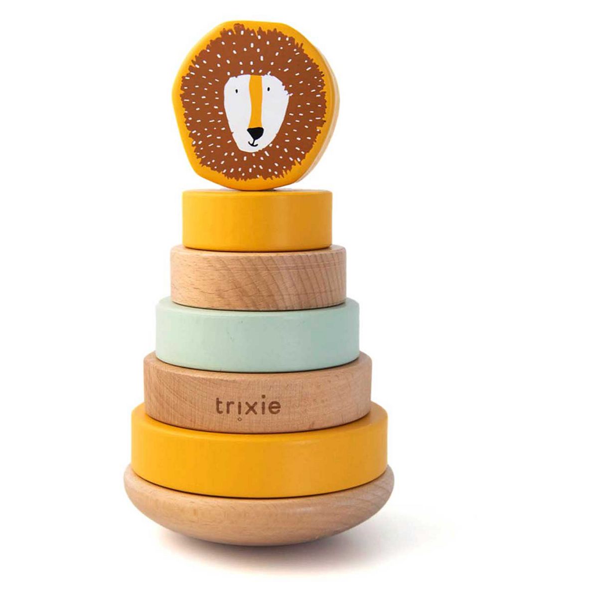 Trixie Wooden Stacking Toy - Mr. Lion