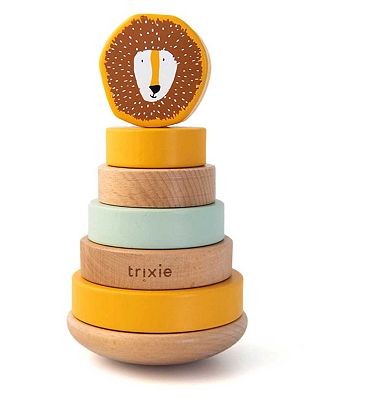 Trixie Wooden Stacking Toy - Mr. Lion