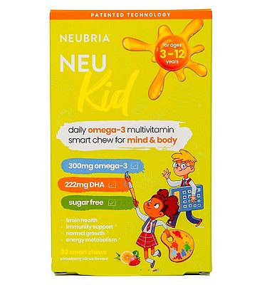 Click to view product details and reviews for Neubria Neu Kid Daily Omega 3 Multivitamin Smart Chew 30s.