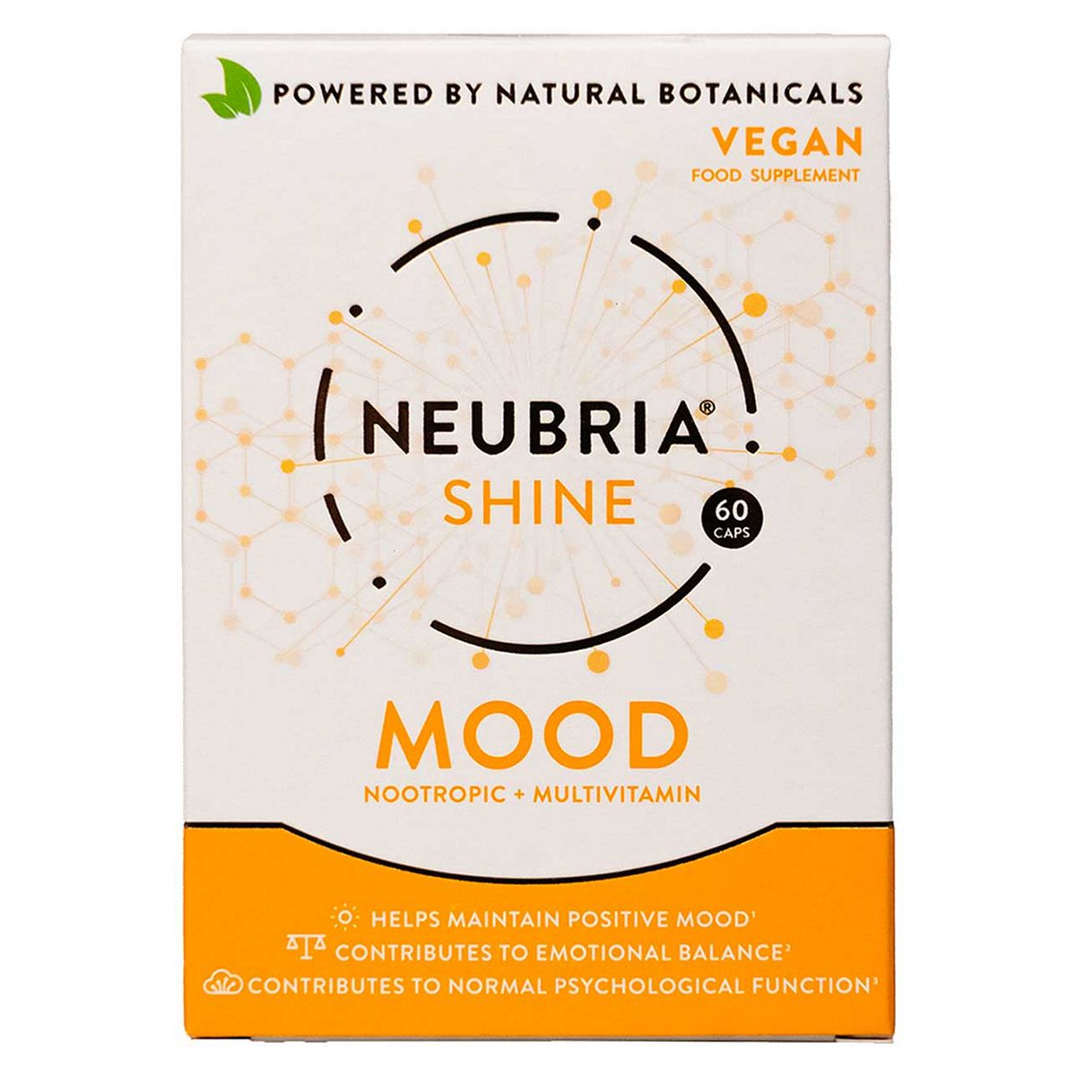 Neubria Shine Mood Supplement And Multivitamin Capsules 60S