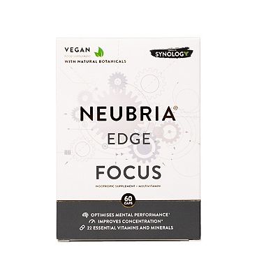 Click to view product details and reviews for Neubria Edge Focus Supplement And Multivitamin Capsules 60s.