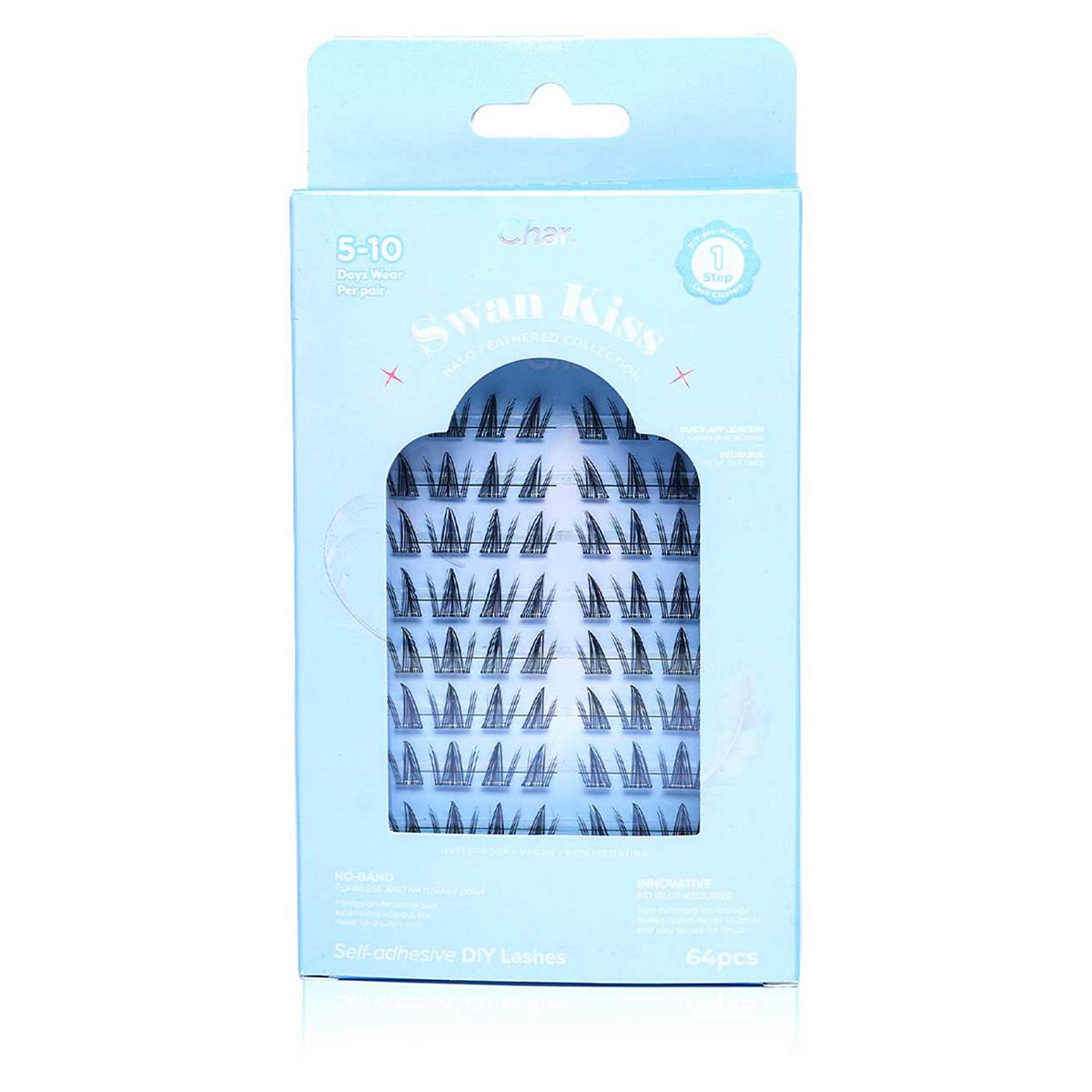 Char Halo Feathered Swan Kiss Lashes Wisps 64S