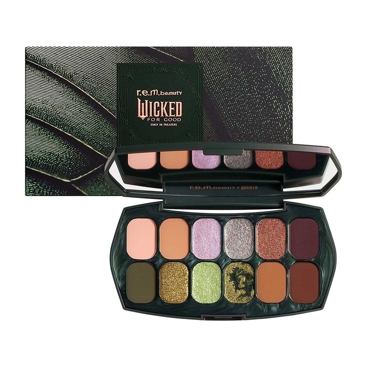 r.e.m. beauty X Wicked: For Good - Ozian Forest Eyeshadow Palette
