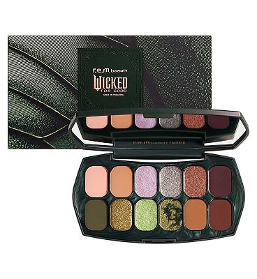Click to view product details and reviews for Rem Beauty X Wicked For Good Ozian Forest Eyeshadow Palette.