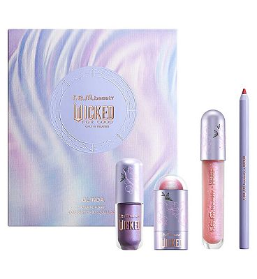 Click to view product details and reviews for Rem Beauty X Wicked For Good Glinda Makeup Set.