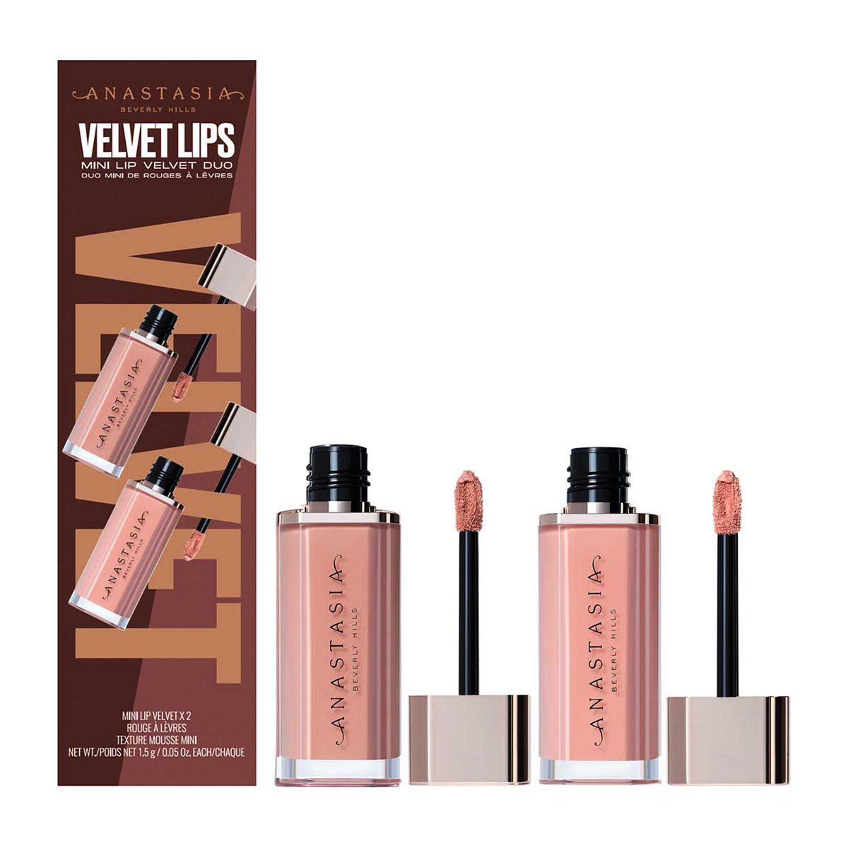 Anastasia Beverly Hills - Velvet Lips Mini Lip Duo Pure Hollywood + Kiss