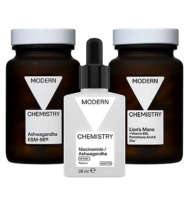 Click to view product details and reviews for Modern Chemistry Ashwagandha Skincare Vitamins Bundle.