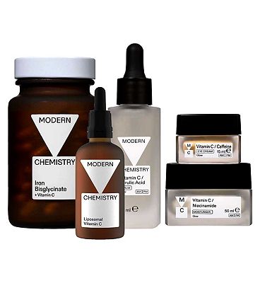 Modern Chemistry Vitamin C Skincare & Vitamins Bundle