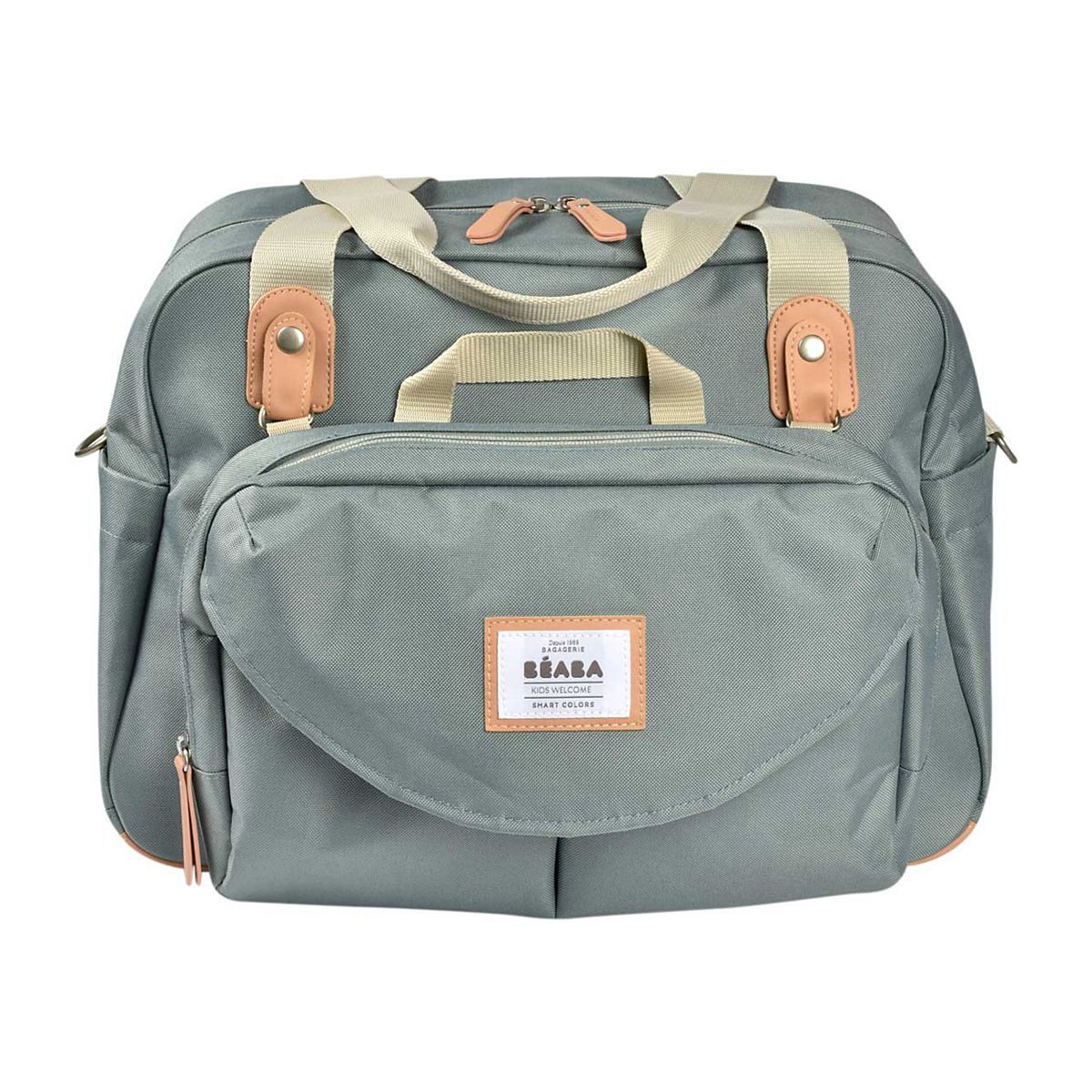 Beaba Geneva Ii Changing Bag In Frosty Green