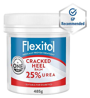 Click to view product details and reviews for Flexitol Cracked Heel Balm 485g.