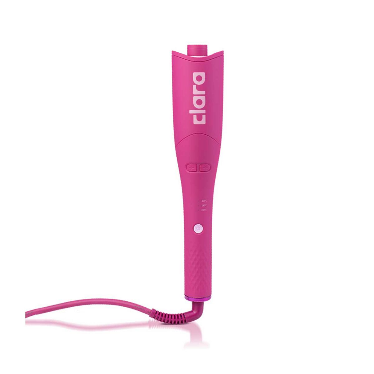 Clara Oil Coated Protective Auto Curler Pink