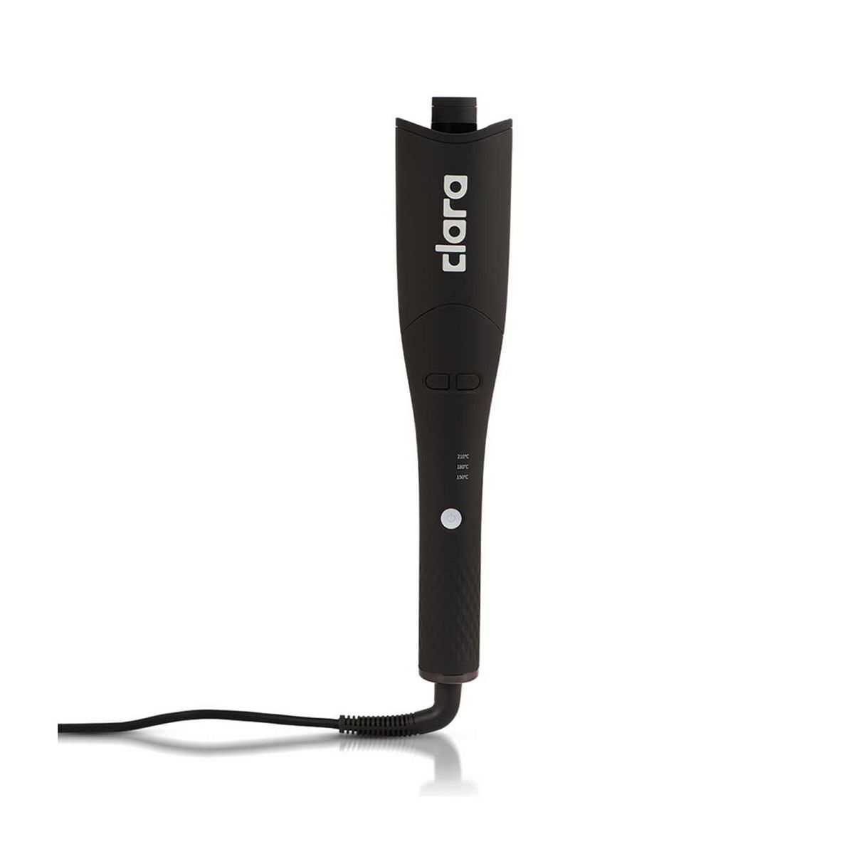 Clara Oil Coated Protective Auto Curler Black