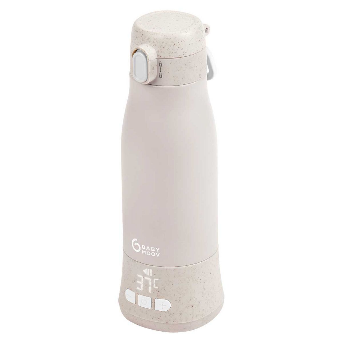 Babymoov Moov & Feed Rechargable Travel Bottle Warmer Mineral Grey