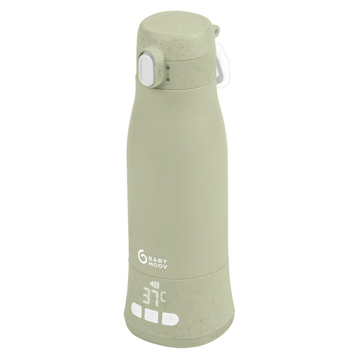 Babymoov Moov & Feed Rechargable Travel Bottle Warmer Sage Green