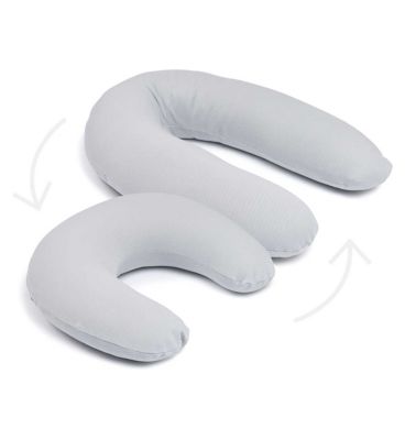 Doomoo Twisty In1 Maternity And Nursing Pillow Pearl Grey Boots