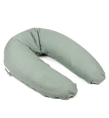 Doomoo Comfy Big Maternity Pillow Muslin Green