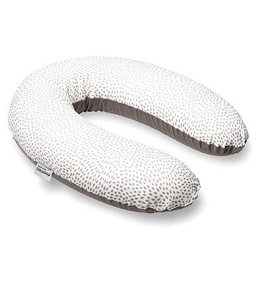 Doomoo Buddy Large Multi Use Maternity Pillow Risotto Taupe