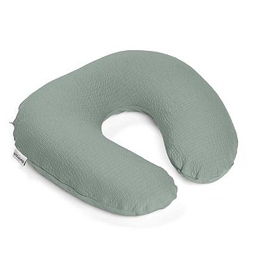 Doomoo Softy Small Multi Use Nursing Pillow Muslin Jersey Green