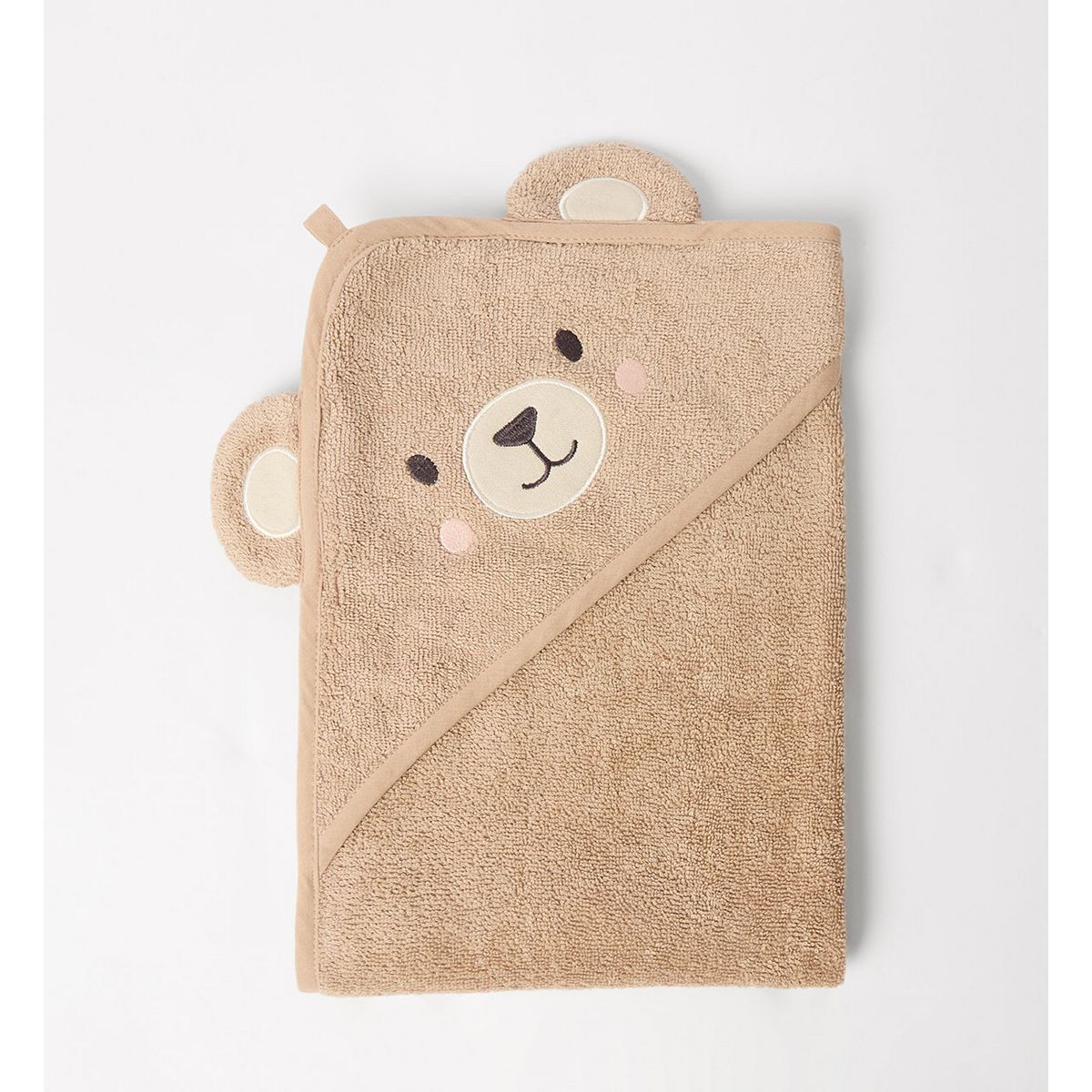 Maybe Baby Cuddle And Dry Bear Hooded Mushroom Towel