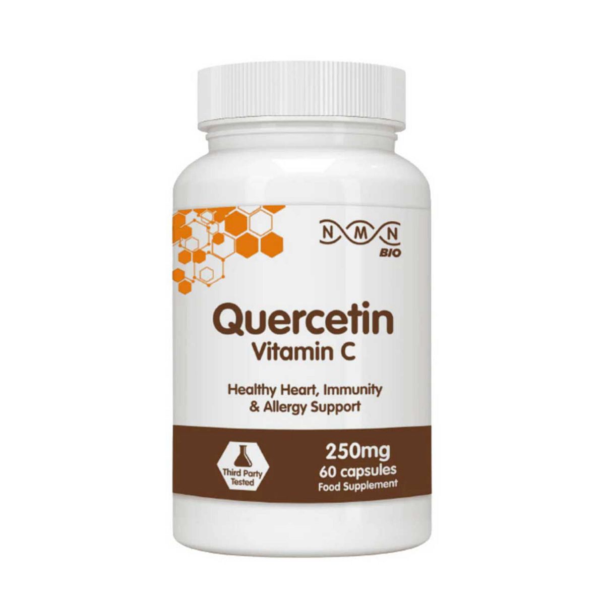 Nmn Bio Quercetin With Vitamin C 250Mg - 60 Capsules