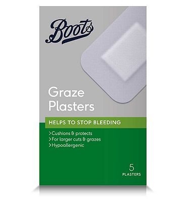 Click to view product details and reviews for Boots Graze Plasters 5s.