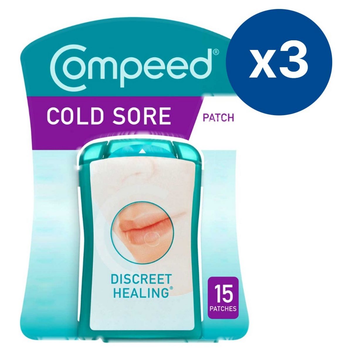 Compeed Cold Sore Patch 15 X 3 Bundle
