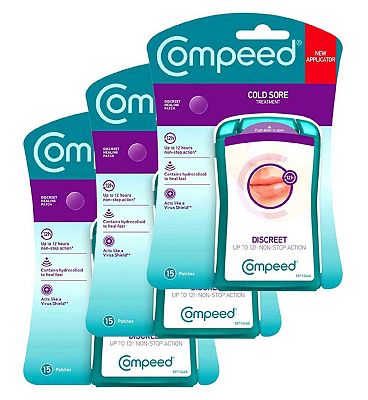 Compeed Cold Sore Patch 15 x 3 Bundle