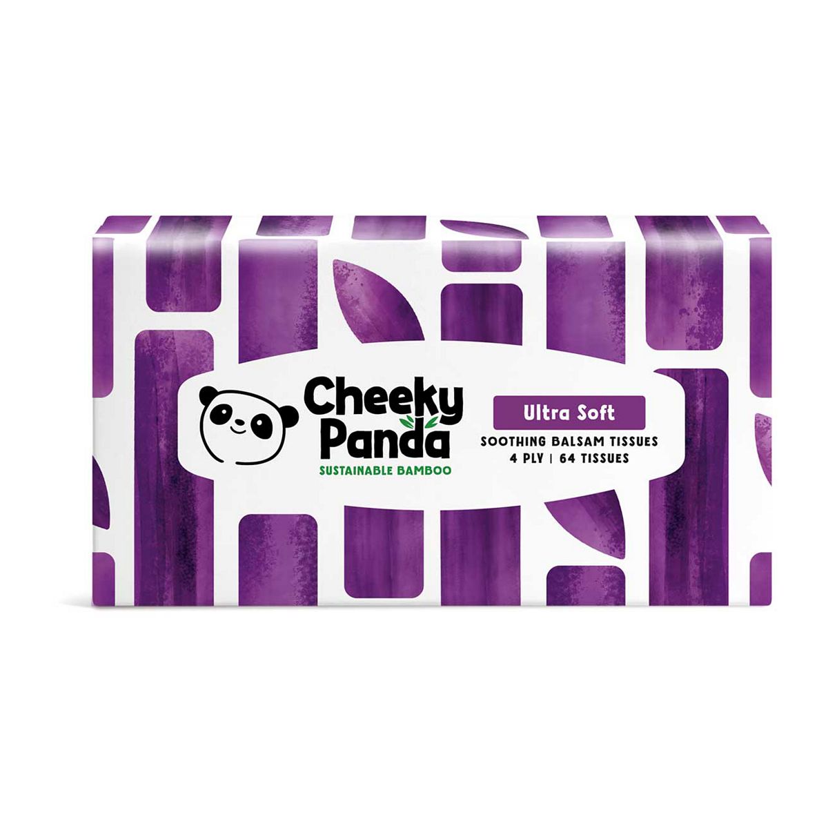 The Cheeky Panda 4 Ply Bamboo Balsam Facial Tissues 64S