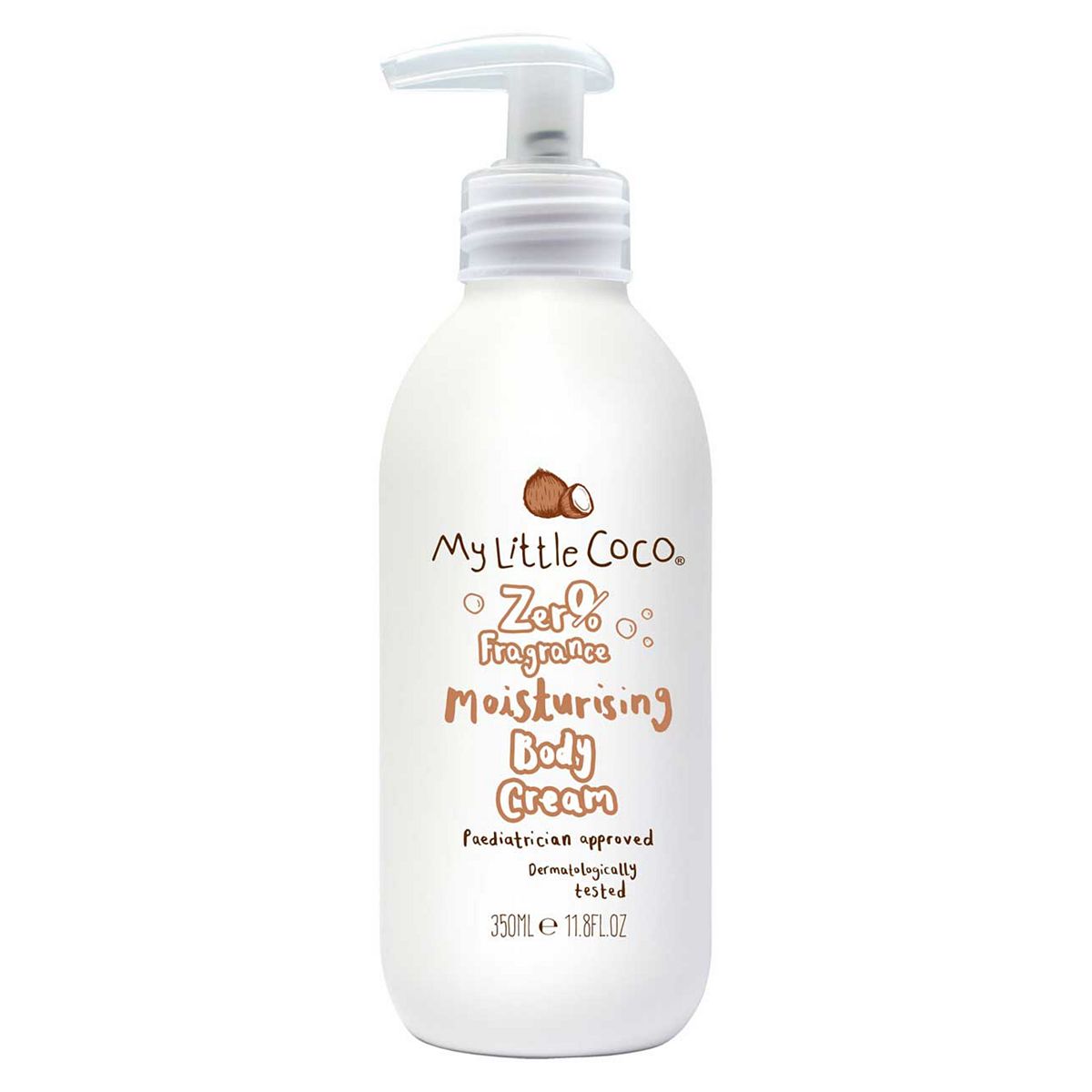 My Little Coco Zero Fragrance Moisturising Body Cream 350ml