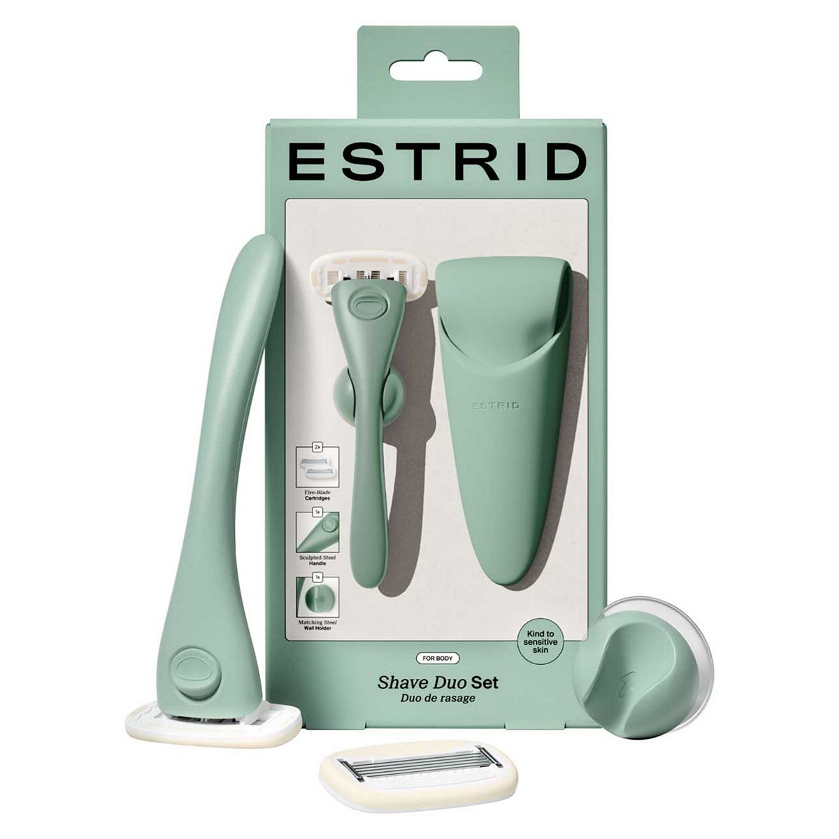 Estrid Shave Duo Jade Set