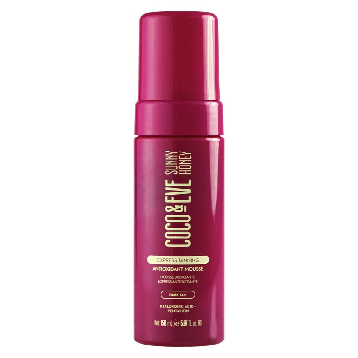 Coco & Eve Sunny Honey Express Tanning Mousse Dark 150ml