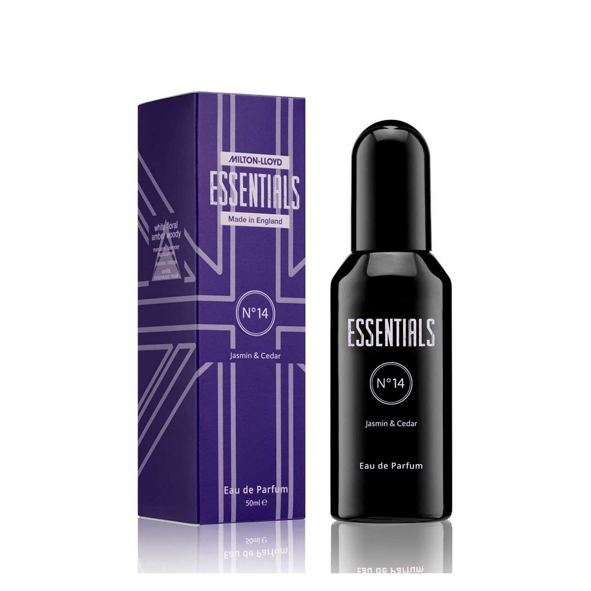 Essentials Milton-Lloyd No14 Jasmin & Cedar 50Ml Eau De Parfum