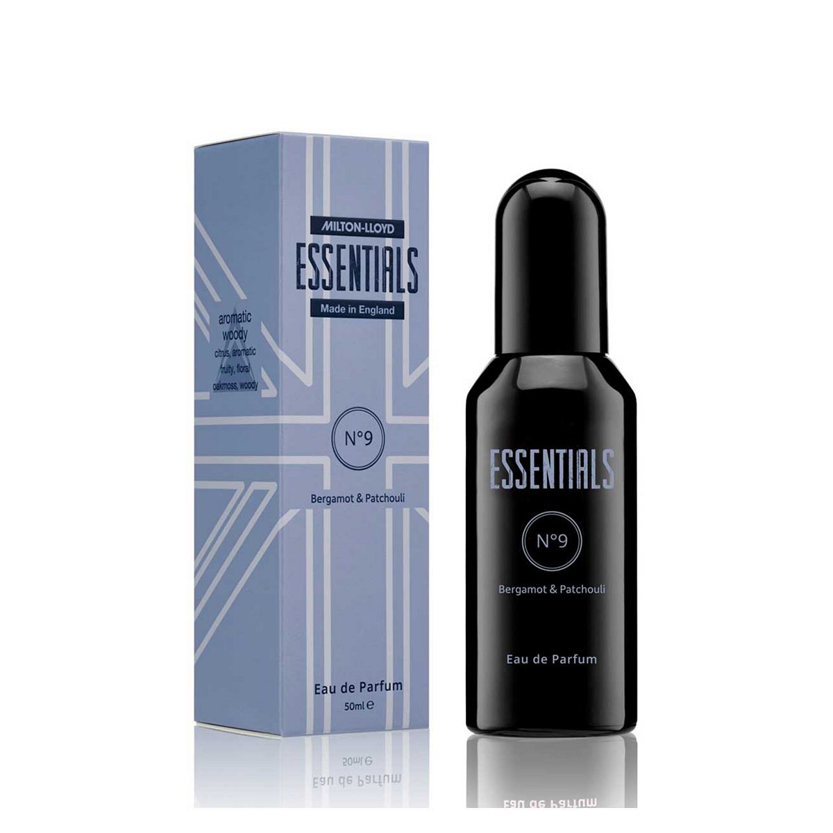 Essentials Milton-Lloyd No9 Bergamot & Patchouli 50Ml Eau De Parfum