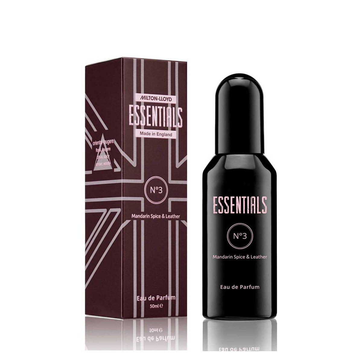 Essentials Milton-Lloyd No3 Mandarin Spice & Leather 50Ml Eau De Parfum