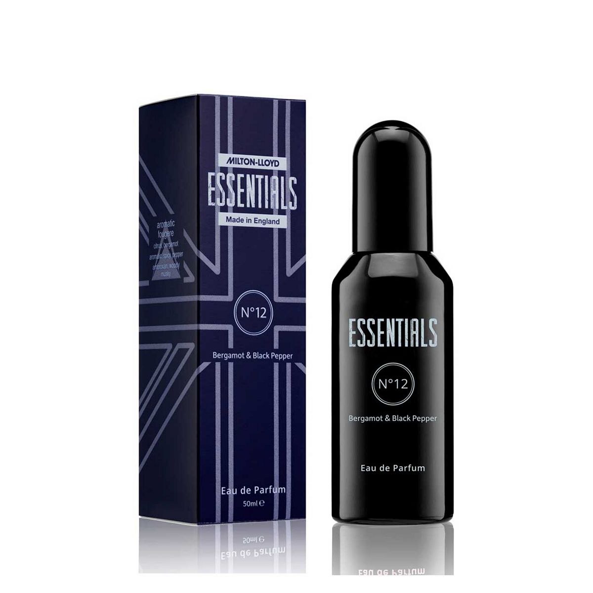 Essentials Milton-Lloyd No12 Bergamot & Black Pepper 50Ml Eau De Parfum