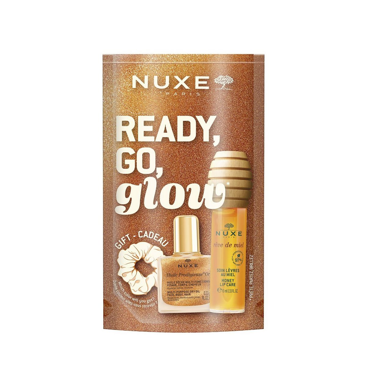 NUXE Ready, Go, Glow Essentials - Honey Lip Oil