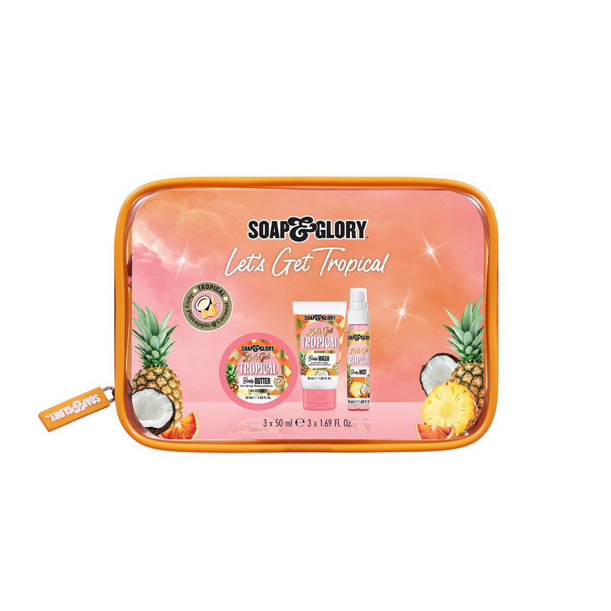 Soap & Glory Lets Get Tropical Travel Set
