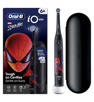 Oral B Oral-B Io Kids Marvel Spiderman Electric Toothbrush, 1 Toothbrush Head, 1 Travel Case