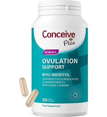 Conceive Plus Ovulation Support, Myo-Inositol Supplement, 120 Capsules