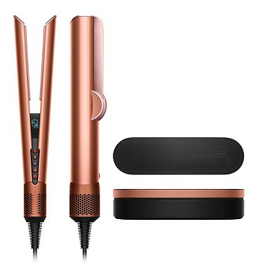 Dyson Airstrait Dryer And Straightener Amber Silk/Pink Champagne