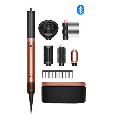 Dyson Airwrap Co-Anda2X Multi-Styler And Dryer - With Diffuser Amber Silk/Pink Champagne