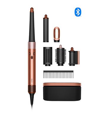 Dyson Airwrap Multi-Styler And Dryer - Straight And Wavy Amber Silk/Pink Champagne