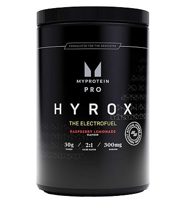 Click to view product details and reviews for Myprotein Hyrox The Electrofuel Raspberry Lemonade 1020g.