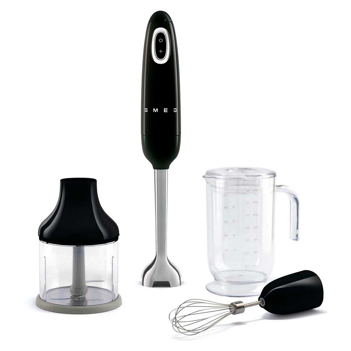 Smeg Hand Blender With Accessories In Black