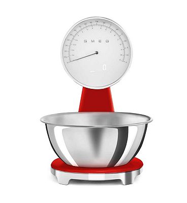 Smeg Kitchen Scales in Red