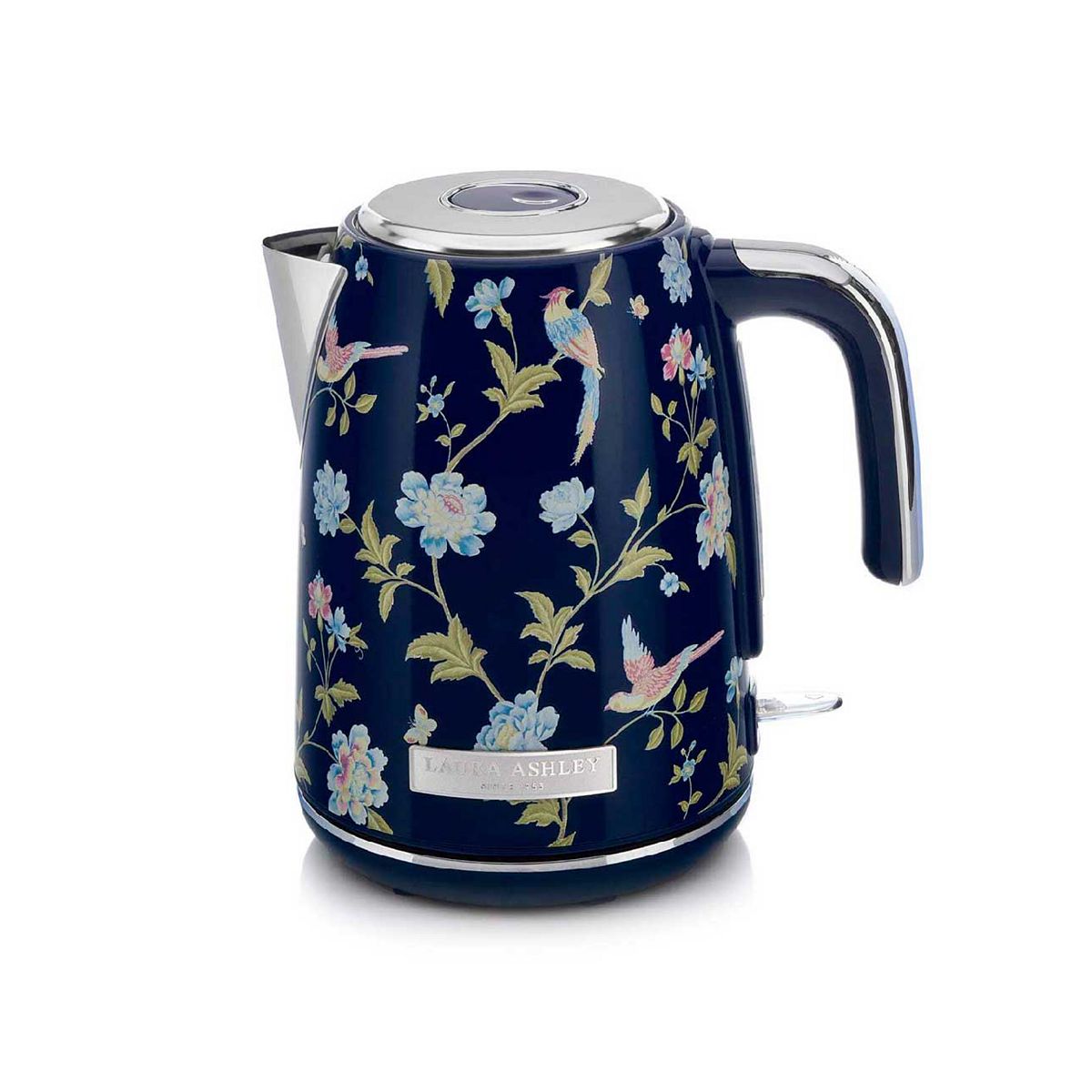 Vq Laura Ashley 1.7L Stainless Steel Kettle Jug Elveden Navy