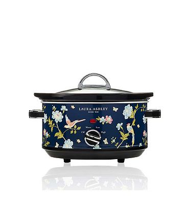 Laura Ashley 3.5l Slow Cooker Elveden Navy