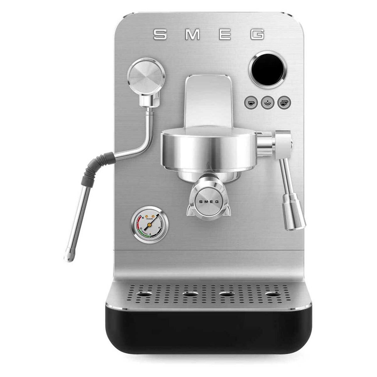 Smeg Mini Pro Espresso Coffee Machine In Matte Black